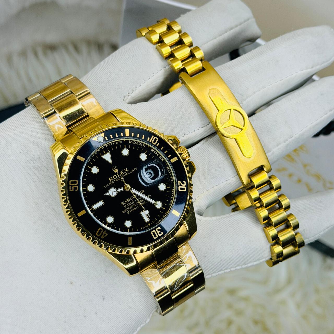 The Luxury Submariner Watches & Bracelet Combo